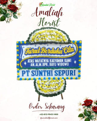 Papan Bunga Duka di Cilayung
